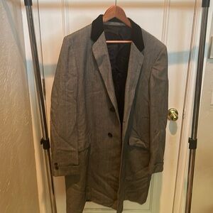 Custom Tailored George Y. Allen Man’s Shop in Oklahoma City Overcoat